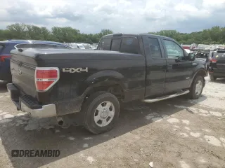 2013 Ford F-150 XL with VIN 1FTFX1ET0DFB38753, listed as a Copart auction lot 61244495 with 211,235 mi miles and Salvage title. Bid and sale history available at DreamBid. Image 3.