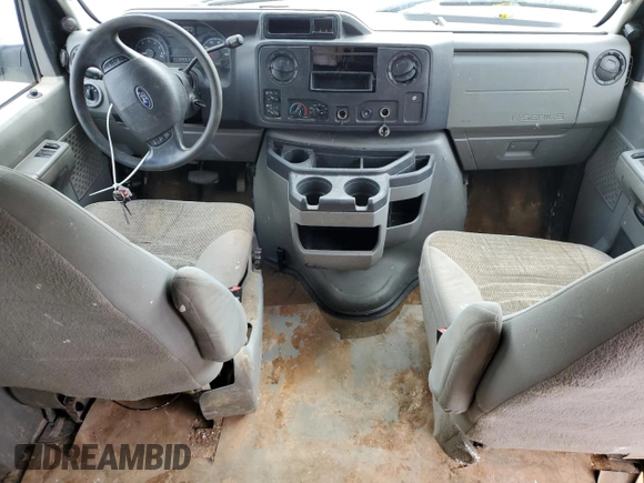 2013 Ford Econoline Passenger XL with VIN 1FBNE3BLXDDA27872, listed as a Copart auction lot 49171495 with Not provided miles and Salvage title. Bid and sale history available at DreamBid. Image 8.