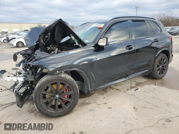 2022 BMW X5 sDrive40i with VIN 5UXCR4C01N9K96301, listed as a Copart auction lot 87514625 with 0 mi miles and Salvage Title. Bid and sale history available at carsss.com. Image 1.