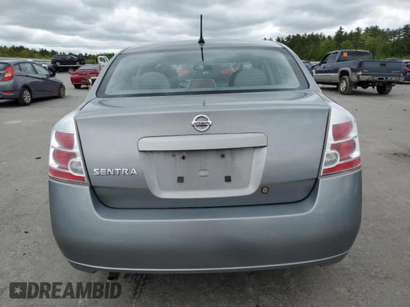 2008 Nissan Sentra S z VIN 3N1AB61E28L661350, wystawiony jako Copart lot #57856715 z przebiegiem 54 505 mil mil oraz Szkoda całkowita • Salvage title. Historia ofert i sprzedaży dostępna na DreamBid. Obrazek 6.