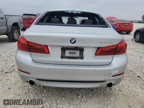 2018 BMW 5 Series 530e xDrive with VIN WBAJB1C58JB084292, listed as a Copart auction lot 51213575 with 105,277 mi miles and Clean title. Bid and sale history available at DreamBid. Image 6.
