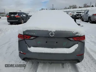 2022 Nissan Sentra SV with VIN 3N1AB8CV3NY202612, listed as a Copart auction lot 46449145 with Not Provided miles and Salvage Title. Bid and sale history available at DreamBid. Image 6.