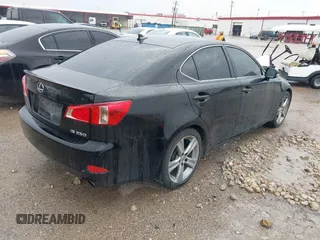 2013 Lexus IS 250 with VIN JTHBF5C26D5193277, listed as a IAAI auction lot 42199411 with Not provided miles and . Bid and sale history available at DreamBid. Image 4.