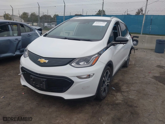 2017 Chevrolet Bolt EV Premier with VIN 1G1FX6S09H4185586, listed as a IAAI auction lot 41894393 with 168,479 mi miles. Bid and sale history available at carsss.com. Image 19.