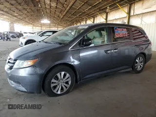 2014 Honda Odyssey EX-L with VIN 5FNRL5H68EB084162, listed as a Copart auction lot 62006705 with Not provided miles and Clean title. Bid and sale history available at DreamBid. Image 1.