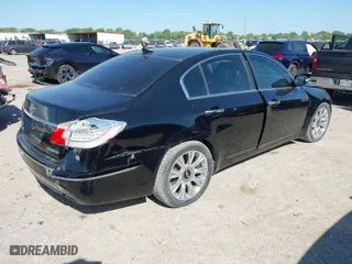 2010 Hyundai Genesis with VIN KMHGC4DE2AU074772, listed as a IAAI auction lot 41952692 with 126,042 mi miles. Bid and sale history available at carsss.com. Image 4.