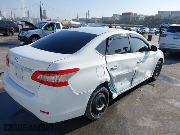 2015 Nissan Sentra SR with VIN 3N1AB7AP1FY341184, listed as a IAAI auction lot 41998906 with 113,340 mi miles and . Bid and sale history available at DreamBid. Image 4.