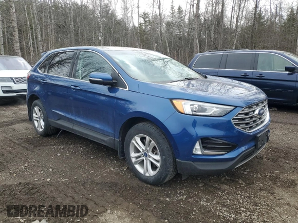 2020 Ford Edge SEL with VIN 2FMPK4J93LBB67416, listed as a Copart auction lot 52334465 with 53,327 mi miles and Clean Title. Bid and sale history available at carsss.com. Image 4.