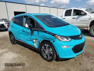 2021 Chevrolet Bolt EV Premier with VIN 1G1FZ6S04M4102523, listed as a Copart auction lot 42996763 with 34,357 mi miles. Bid and sale history available at carsss.com. Image 4.