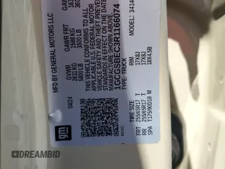 2024 Chevrolet Colorado 2WD Work Truck z VIN 1GCGSBEC3R1166074, wystawiony jako Copart lot #66556495 z przebiegiem 17 213 mil mil oraz Czysty tytuł • Clean title. Historia ofert i sprzedaży dostępna na DreamBid. Obrazek 13.