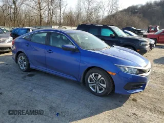 2016 Honda Civic Sedan LX with VIN 2HGFC2F57GH556880, listed as a Copart auction lot 47187825 with 86,138 mi miles and Salvage Title. Bid and sale history available at carsss.com. Image 4.