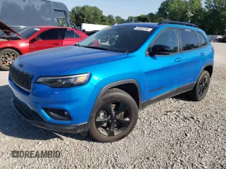 2023 Jeep Cherokee Altitude Lux with VIN 1C4PJMMB3PD101566, listed as a Copart auction lot 68353264 with 5,201 mi miles and Salvage Title. Bid and sale history available at carsss.com. Image 1.