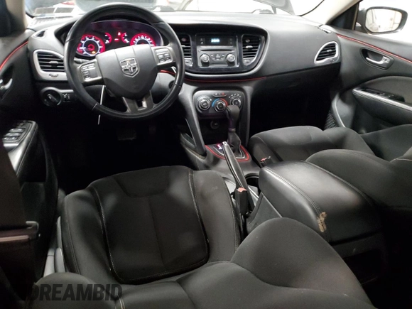 2013 Dodge Dart SXT with VIN 1C3CDFBA7DD233631, listed as a Copart auction lot 53117205 with 159,315 mi miles and Salvage Title. Bid and sale history available at carsss.com. Image 8.