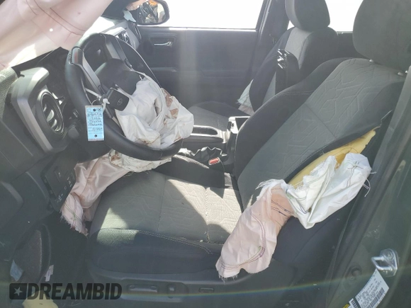 2022 Toyota Tacoma SR with VIN 3TMCZ5AN9NM487732, listed as a Copart auction lot 60749845 with Not provided miles and Salvage title. Bid and sale history available at DreamBid. Image 7.