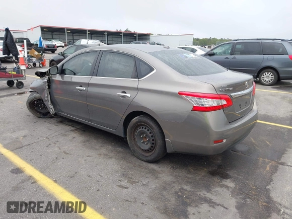 2015 Nissan Sentra SR with VIN 3N1AB7AP1FL682260, listed as a IAAI auction lot 41897678 with 111,125 mi miles and . Bid and sale history available at DreamBid. Image 3.