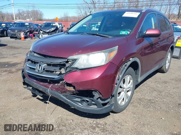 2012 Honda CR-V EX-L with VIN 5J6RM4H73CL025900, listed as a IAAI auction lot 41848416 with 229,349 mi miles. Bid and sale history available at carsss.com. Image 17.