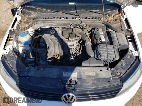 2013 Volkswagen Jetta Sedan S with VIN 3VW2K7AJ7DM209593, listed as a Copart auction lot 61028614 with 160,789 mi miles and Salvage Title. Bid and sale history available at carsss.com. Image 11.