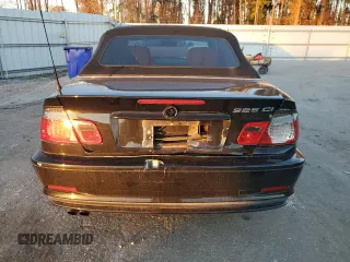 2001 BMW 3 Series 325Ci with VIN WBABS33461JY41462, listed as a Copart auction lot 84699544 with 234,612 mi miles and Salvage Title. Bid and sale history available at carsss.com. Image 6.