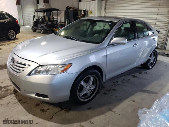 2007 Toyota Camry CE with VIN 4T1BE46K47U556370, listed as a Copart auction lot 51593105 with 127,025 mi miles and Clean Title. Bid and sale history available at carsss.com. Image 1.