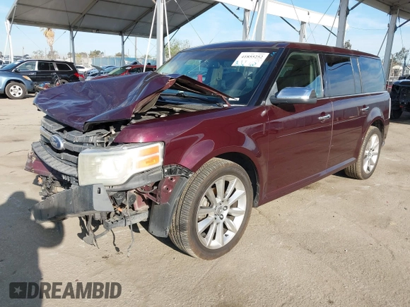 2011 Ford Flex Limited with VIN 2FMGK5DC7BBD02554, listed as a IAAI auction lot 41855252 with 149,628 mi miles. Bid and sale history available at carsss.com. Image 2.