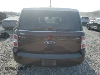2009 Ford Flex SEL with VIN 2FMDK52C19BA03934, listed as a Copart auction lot 50791585 with 197,491 mi miles and Salvage Title. Bid and sale history available at carsss.com. Image 6.