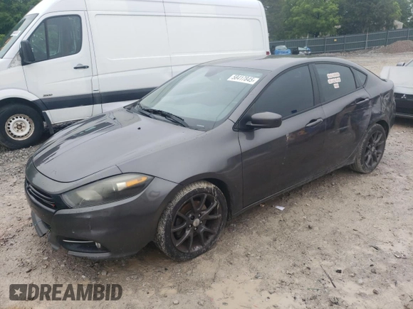 2015 Dodge Dart SXT with VIN 1C3CDFBB0FD345392, listed as a Copart auction lot 58417845 with 304,981 mi miles and Clean title. Bid and sale history available at DreamBid. Image 1.