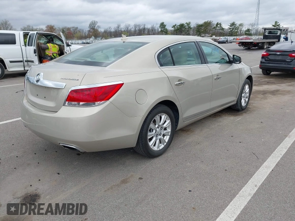 2012 Buick LaCrosse Convenience with VIN 1G4GB5E39CF138545, listed as a IAAI auction lot 42073514 with 127,871 mi miles and . Bid and sale history available at DreamBid. Image 4.