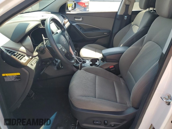 2017 Hyundai Santa Fe 2.4L с VIN 5NMZUDLB5HH037802, выставлен на аукционе Copart как лот 56139955 с пробегом 65 604 миль миль и Списание • Salvage title. История ставок и продаж доступна на DreamBid. Изображение 7.