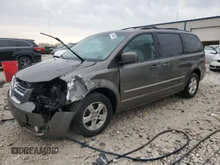 2010 Dodge Grand Caravan SXT z VIN 2D4RN5D19AR396268, wystawiony jako Copart lot #54138625 z przebiegiem 182 451 mil mil oraz Czysty tytuł • Clean title. Historia ofert i sprzedaży dostępna na DreamBid. Obrazek 1.