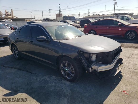 2024 Honda Accord Sedan EX with VIN 1HGCY1F39RA018826, listed as a Copart auction lot 74720004 with 22,387 mi miles and Salvage Title. Bid and sale history available at carsss.com. Image 4.