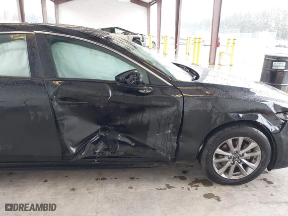2021 Mazda Mazda3 Sedan 2.5 S with VIN 3MZBPAAL1MM253895, listed as a IAAI auction lot 41925466 with 59,214 mi miles. Bid and sale history available at carsss.com. Image 6.