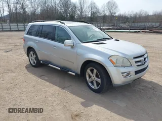 2009 Mercedes-Benz GL-Class 3.0L BlueTEC with VIN 4JGBF25E59A500388, listed as a IAAI auction lot 41772042 with 189,211 mi miles. Bid and sale history available at carsss.com. Image 1.