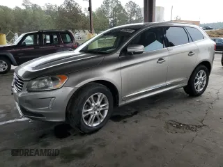 2015 Volvo XC60 T5 Drive-E Premier Plus with VIN YV440MDCXF2620474, listed as a Copart auction lot 80065464 with 0 mi miles and Salvage Title. Bid and sale history available at carsss.com. Image 1.