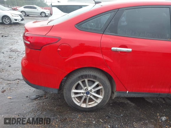 2017 Ford Focus SE with VIN 1FADP3F22HL227780, listed as a IAAI auction lot 42068347 with 137,973 mi miles. Bid and sale history available at carsss.com. Image 6.