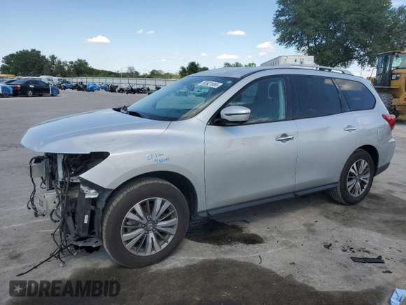 2020 Nissan Pathfinder SL with VIN 5N1DR2CN2LC602486, listed as a Copart auction lot 50921655 with 112,934 mi miles and Non Repairable. Bid and sale history available at carsss.com. Image 1.