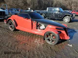 2000 Plymouth Prowler z VIN 1P3EW65GXYV605039, wystawiony jako Copart lot #86871634 z przebiegiem 33 584 mil mil oraz Szkody całkowita. Historia ofert i sprzedaży dostępna na DreamBid. Obrazek 4.