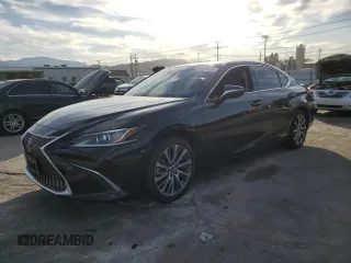 2021 Lexus ES with VIN 58ADA1C12MU008533, listed as a Copart auction lot 48121635 with 34,111 mi miles and Salvage Title. Bid and sale history available at carsss.com. Image 1.