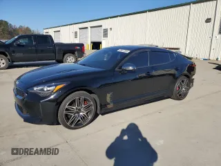 2022 Kia Stinger GT2 with VIN KNAE55LC9N6104515, listed as a Copart auction lot 83811534 with 35,042 mi miles and Salvage Title. Bid and sale history available at DreamBid. Image 1.