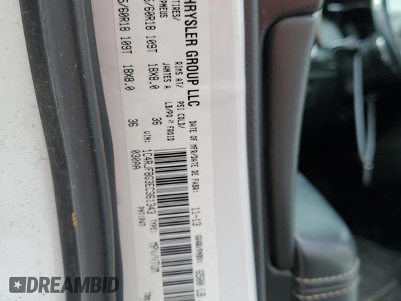 2014 Jeep Grand Cherokee Limited z VIN 1C4RJFBG3EC361343, wystawiony jako Copart lot #55815835 z przebiegiem 295 682 mil mil oraz Szkoda całkowita • Salvage title. Historia ofert i sprzedaży dostępna na DreamBid. Obrazek 12.