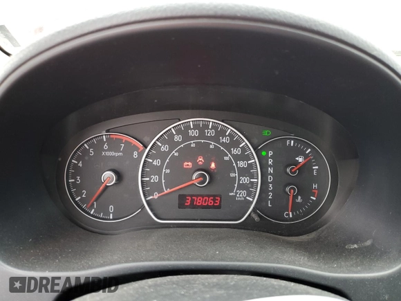 2009 Suzuki SX4 Touring AWD with VIN JS2YB417796200082, listed as a Copart auction lot 75538664 with 378,063 mi miles and Clean Title. Bid and sale history available at DreamBid. Image 9.