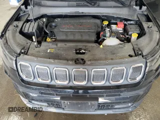 2022 Jeep Compass Latitude with VIN 3C4NJDBBXNT181028, listed as a Copart auction lot 53794695 with 16,712 mi miles and Salvage title. Bid and sale history available at DreamBid. Image 12.