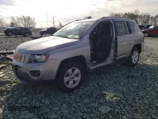 2016 Jeep Compass Latitude with VIN 1C4NJCEA1GD773665, listed as a Copart auction lot 36762543 with 97,330 mi miles. Bid and sale history available at carsss.com. Image 1.