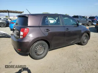 2012 Scion xD with VIN JTKKU4B47C1018751, listed as a Copart auction lot 63914625 with 166,251 mi miles and Clean title. Bid and sale history available at DreamBid. Image 3.
