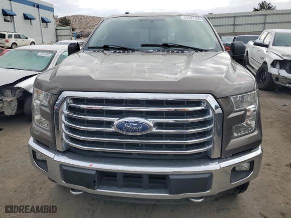 2016 Ford F-150 XLT with VIN 1FTEW1EP9GKE63480, listed as a Copart auction lot 42221165 with 134,293 mi miles and Salvage Title. Bid and sale history available at carsss.com. Image 5.