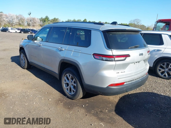 2021 Jeep Grand Cherokee Limited with VIN 1C4RJKBG1M8109598, listed as a IAAI auction lot 42084595 with 28,254 mi miles and . Bid and sale history available at DreamBid. Image 3.