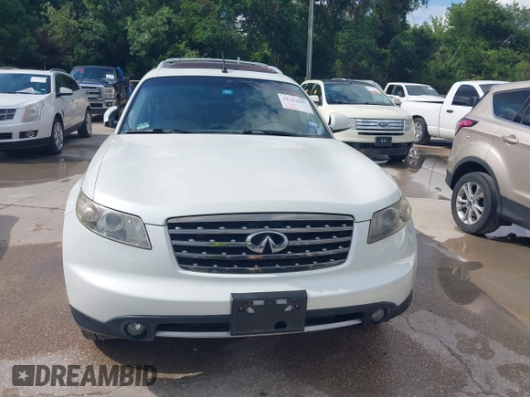 2008 Infiniti FX with VIN JNRAS08U98X104799, listed as a IAAI auction lot 42239487 with 159,439 mi miles and . Bid and sale history available at DreamBid. Image 6.