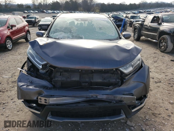 2018 Honda CR-V Touring with VIN 2HKRW2H96JH600191, listed as a Copart auction lot 45197615 with 129,031 mi miles and Salvage Title. Bid and sale history available at carsss.com. Image 5.