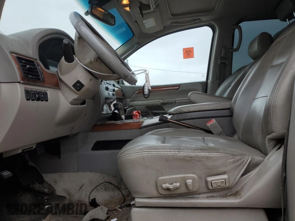 2008 Infiniti QX56 with VIN 5N3AA08D78N908987, listed as a Copart auction lot 53823375 with 124,422 mi miles and Clean Title. Bid and sale history available at carsss.com. Image 7.