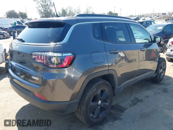 2021 Jeep Compass Latitude with VIN 3C4NJDBB1MT578819, listed as a IAAI auction lot 42288394 with 43,208 mi miles and . Bid and sale history available at DreamBid. Image 4.
