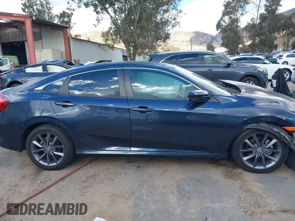 2020 Honda Civic EX-L with VIN 19XFC1F78LE019550, listed as a IAAI auction lot 41517951 with 27,788 mi miles and . Bid and sale history available at DreamBid. Image 13.